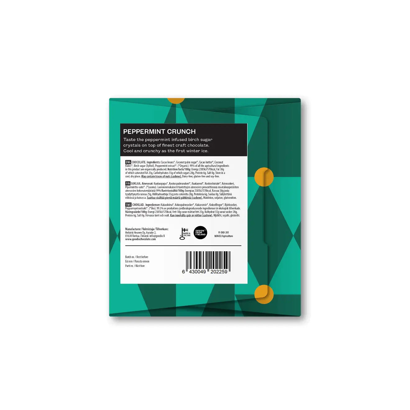 Peppermint Crunch (vegan & organic)