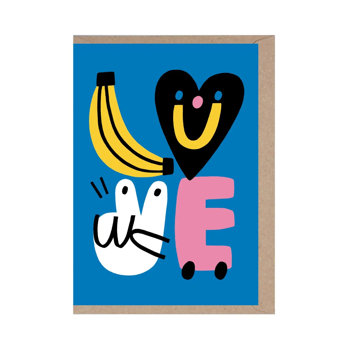 Banana Love Card