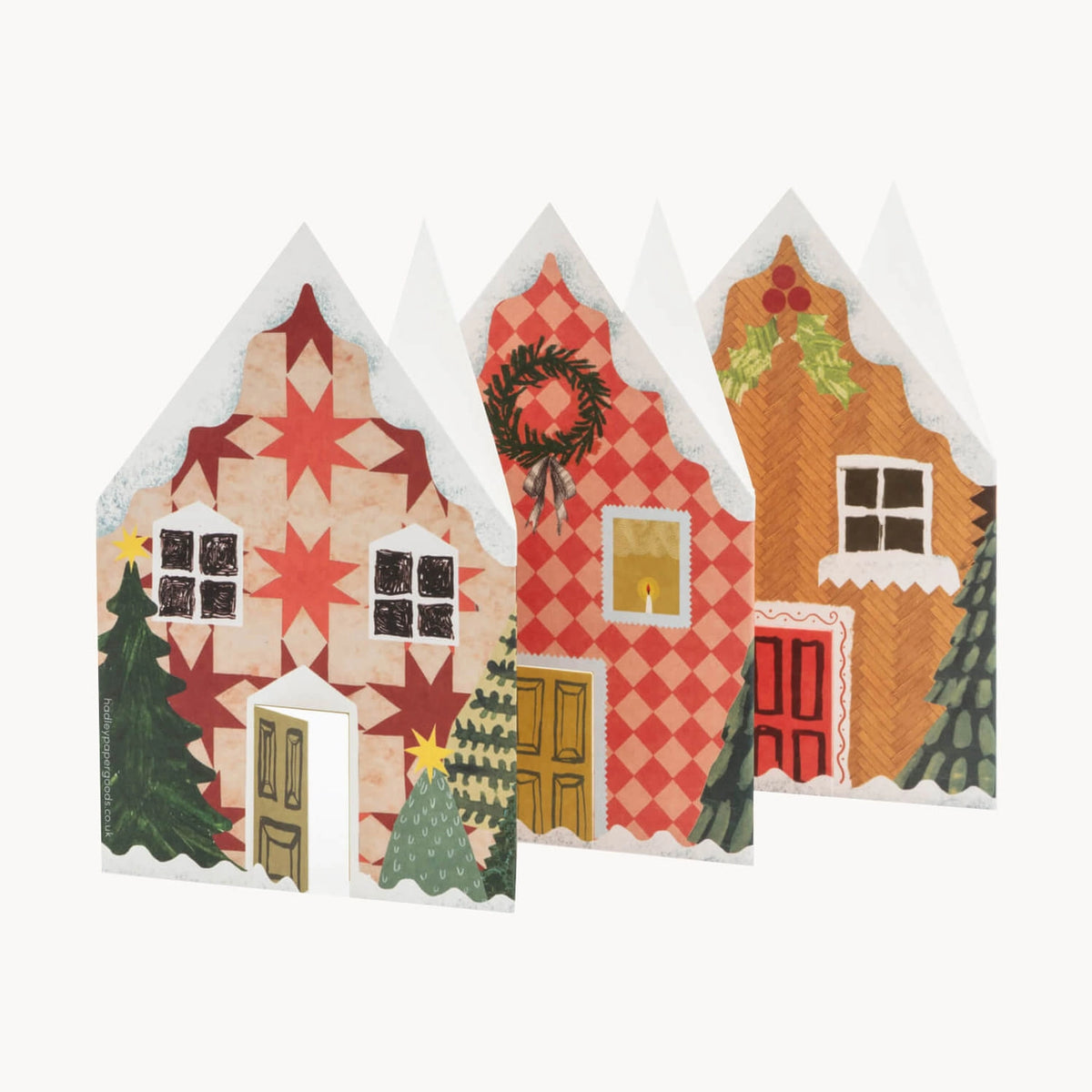 Christmas Houses Concertina