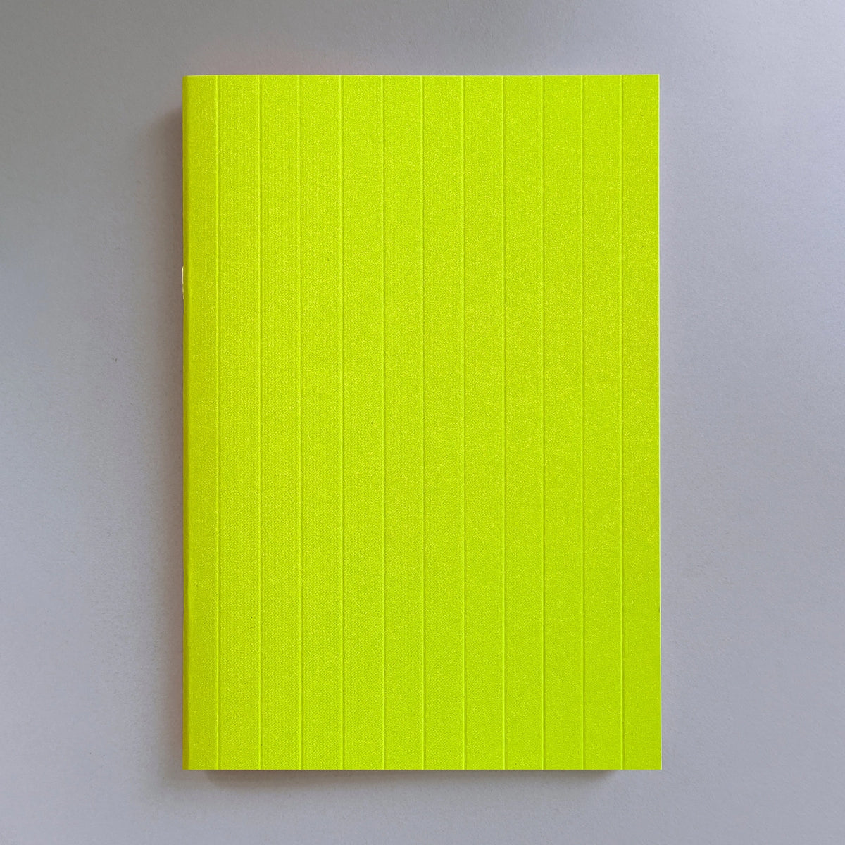 Grid Neon Yellow Premium Notebook