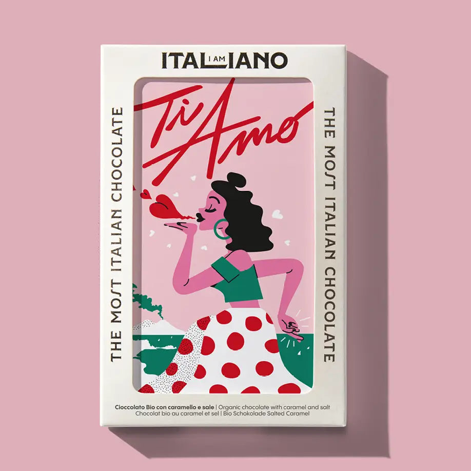 I Love You - Organic Chocolate with Caramel and Salt