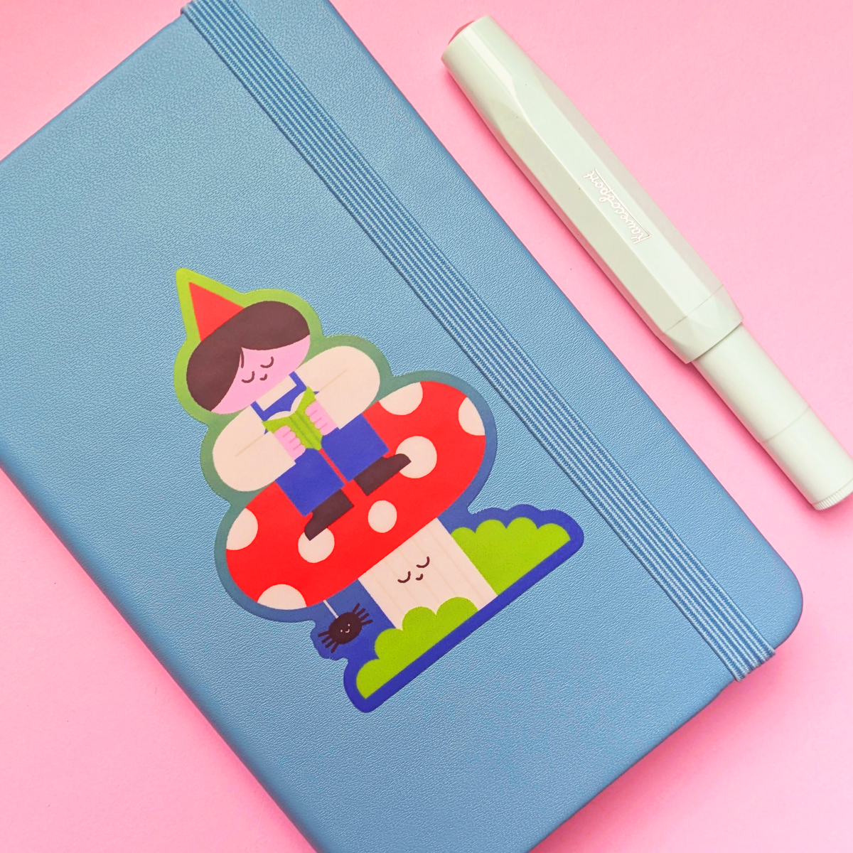 Cute mushroom friend sticker