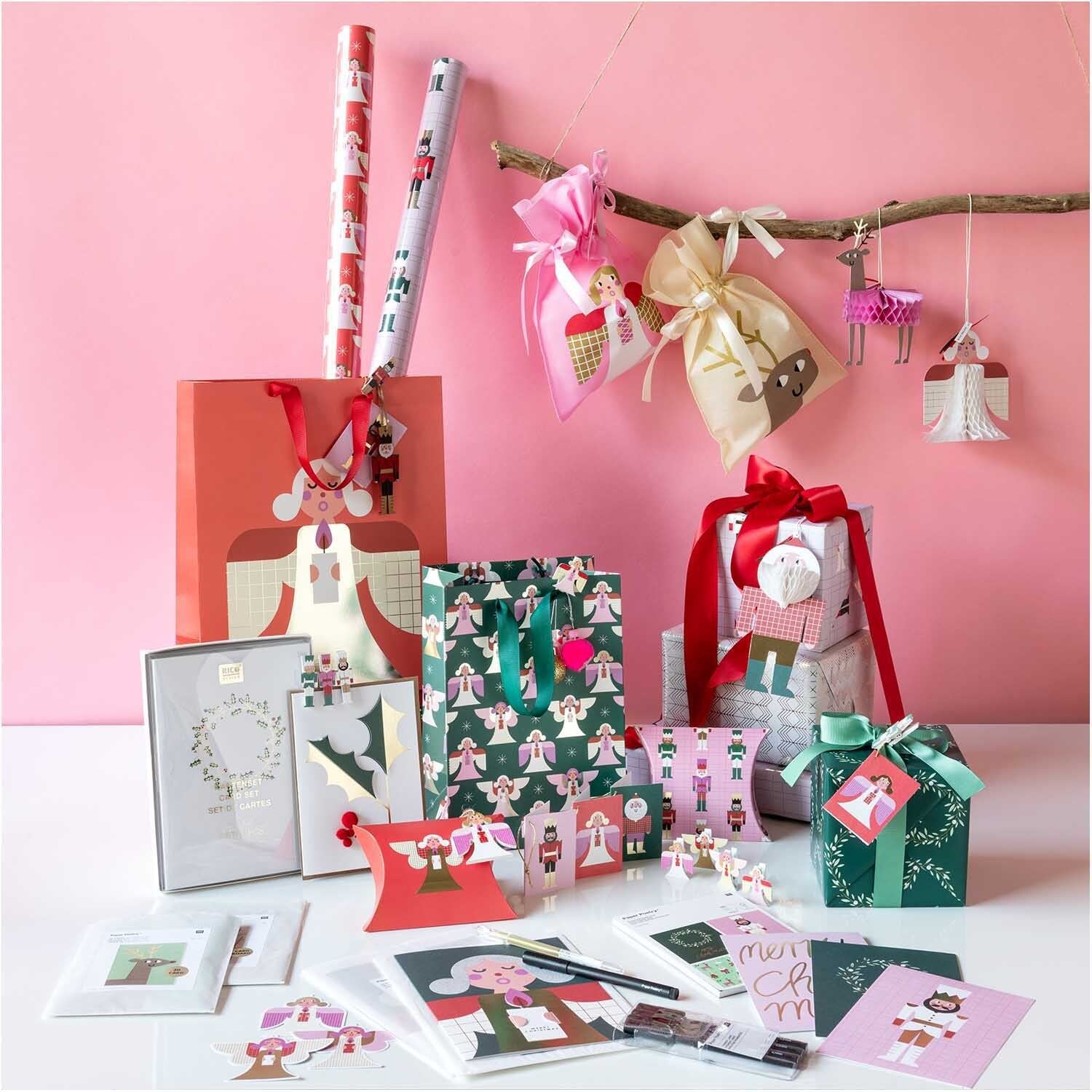 Christmas Figurine Gift Bag