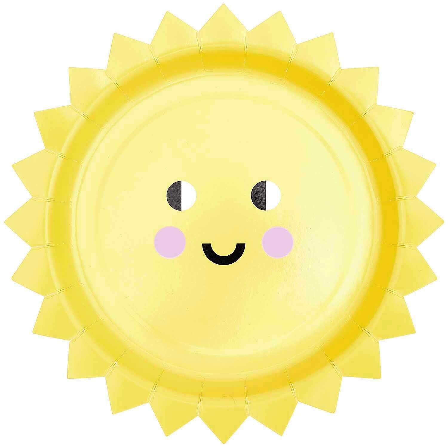 Sun Paper plate 25cm