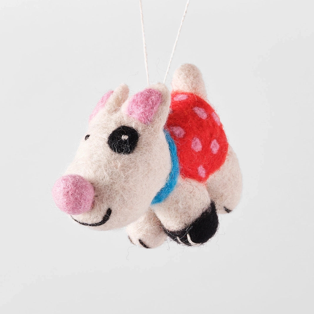 Luna Hanging Felt Ornament