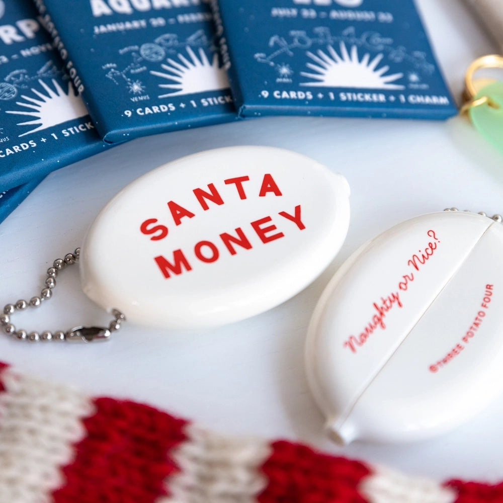 Coin Pouch - Santa Money