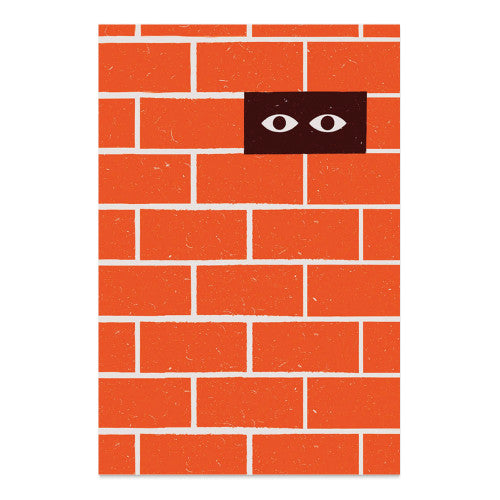 Postcard - Brick Wall