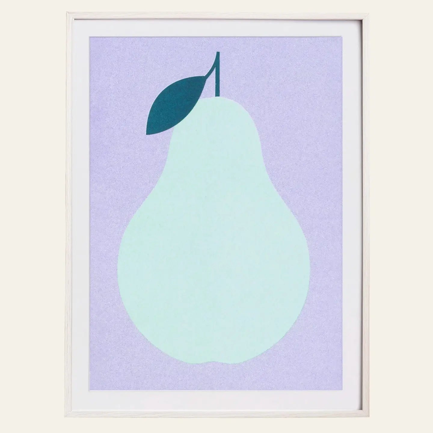 Pear Art RISO Print Poster