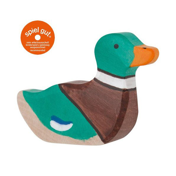 Wooden swimming Drake