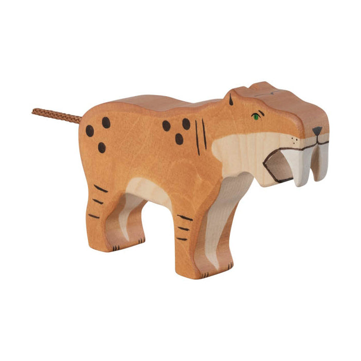 Wooden Saber-toothed tiger