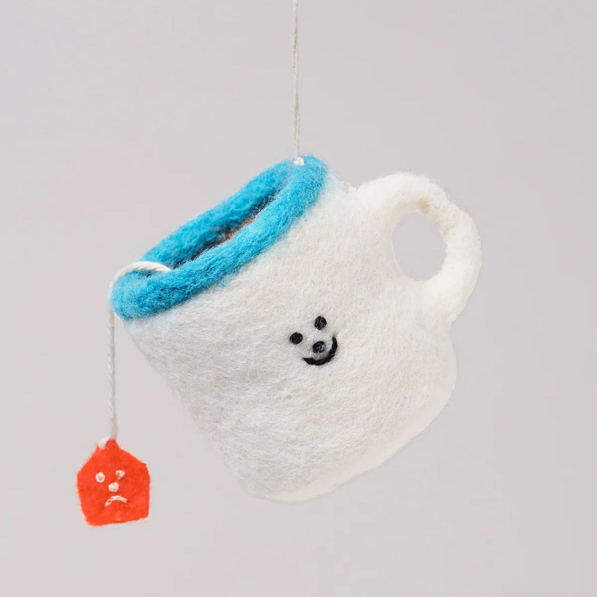 Cup of Tea Hanging Felt Ornament