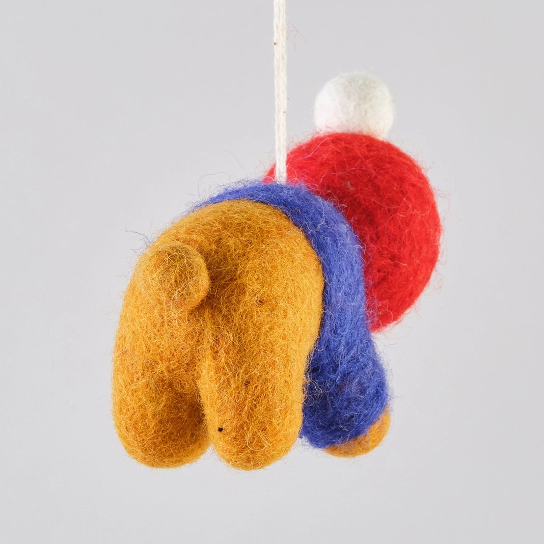 Ronnie Hanging Felt Ornament