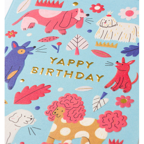 Yappy Birthday Card