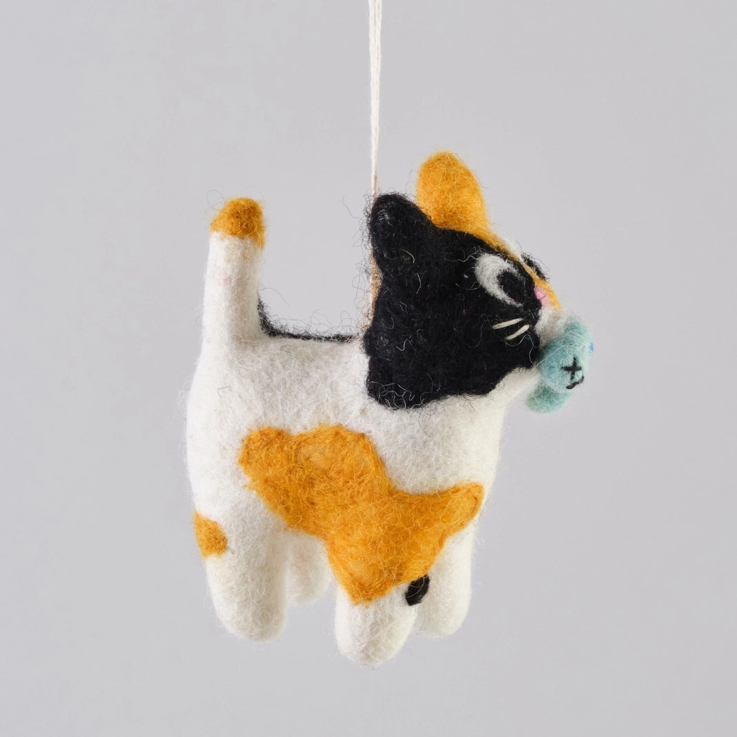 Dwight Hanging Felted Ornament