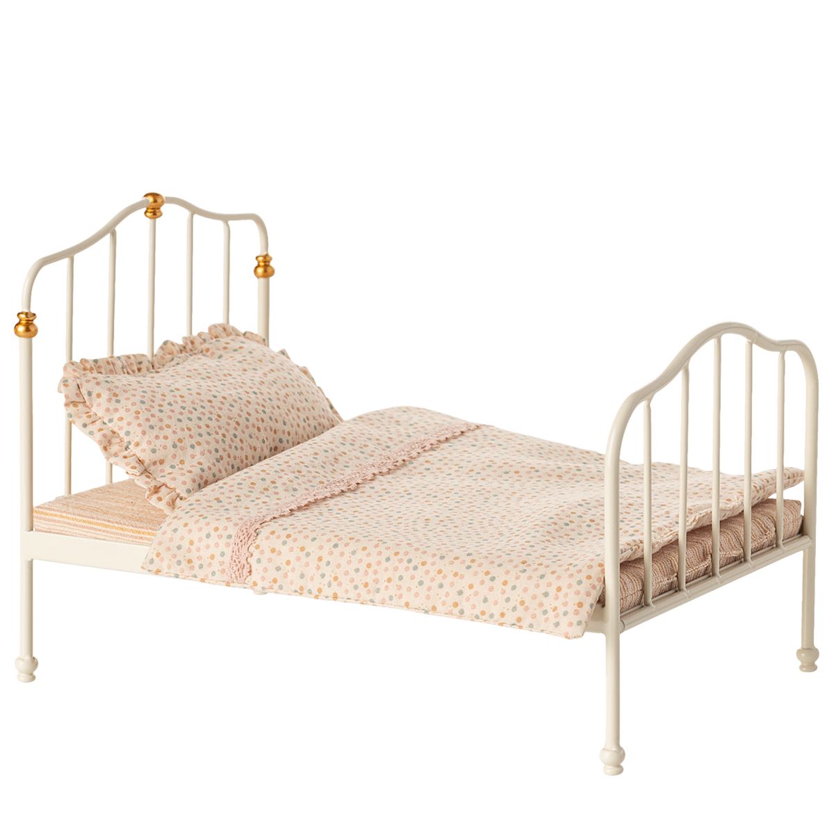 Bed, Miniature - Cream