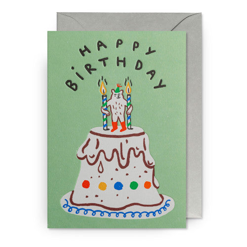 Happy Birthday Bear Card