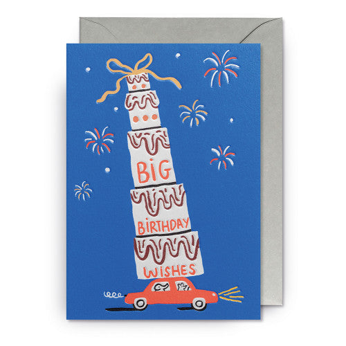 Big Birthday Wishes Card