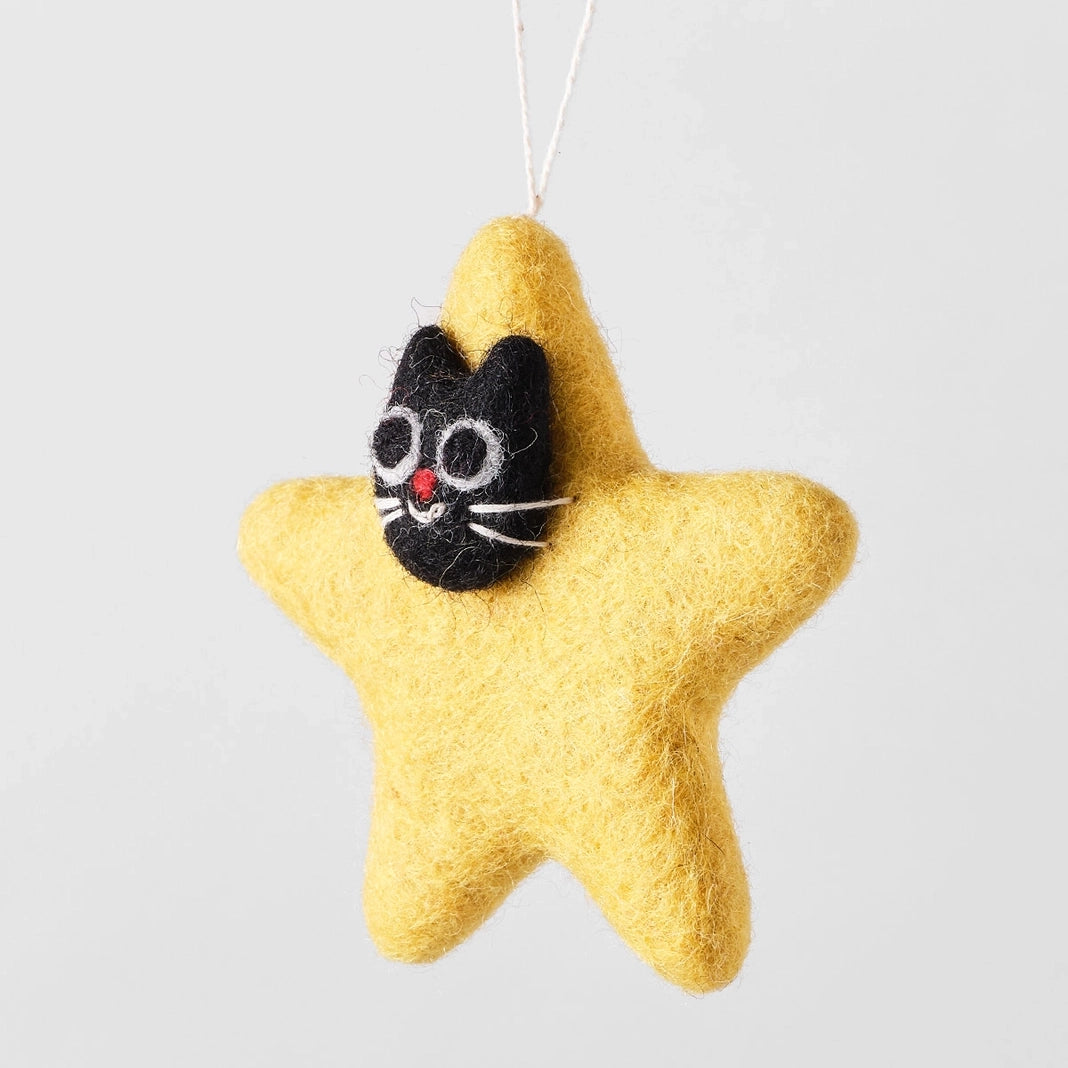 Stella Hanging Felt Ornament