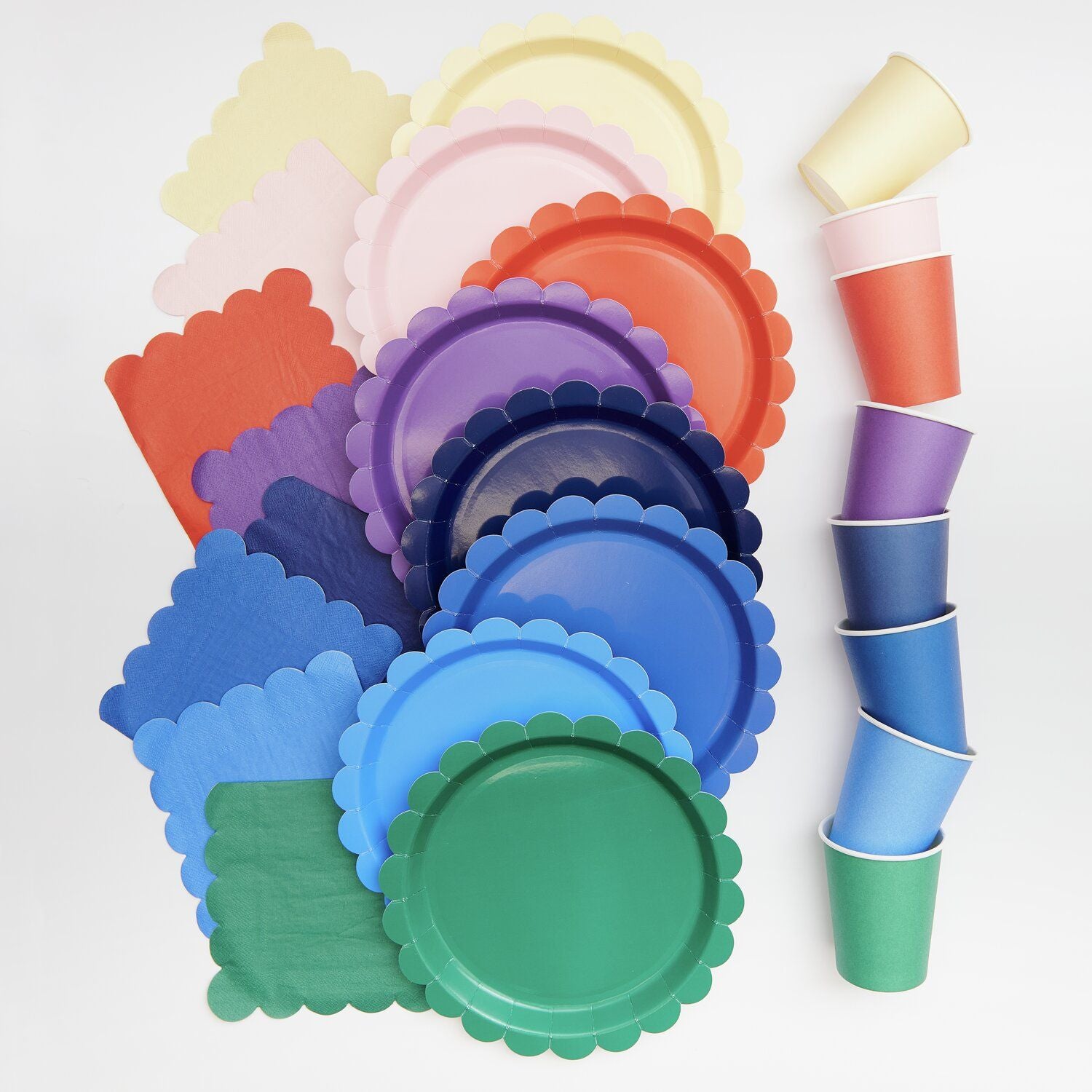 Magic Rainbow Paper Cups (8 pcs)