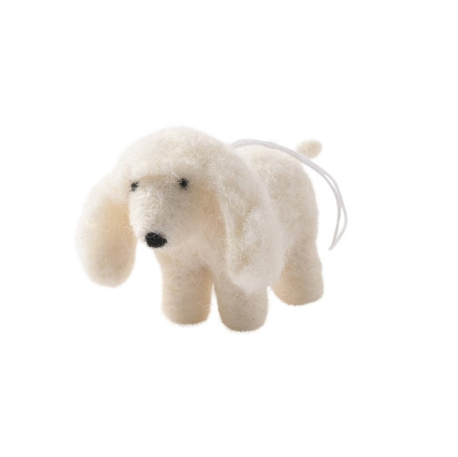 LITTLE HANGINGS POODLE Hanging Felt