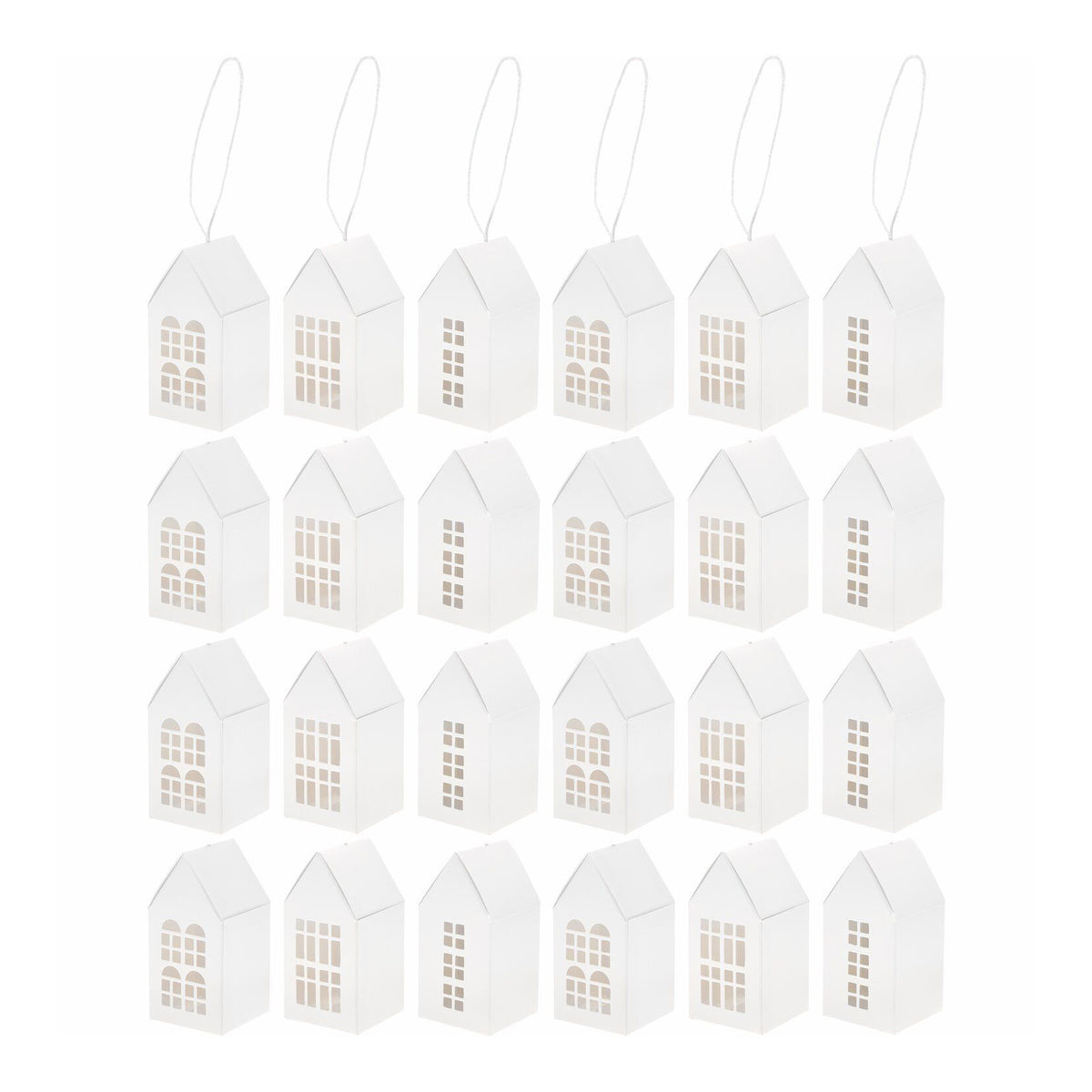 Mini House Advent Calendar – 24 Pieces