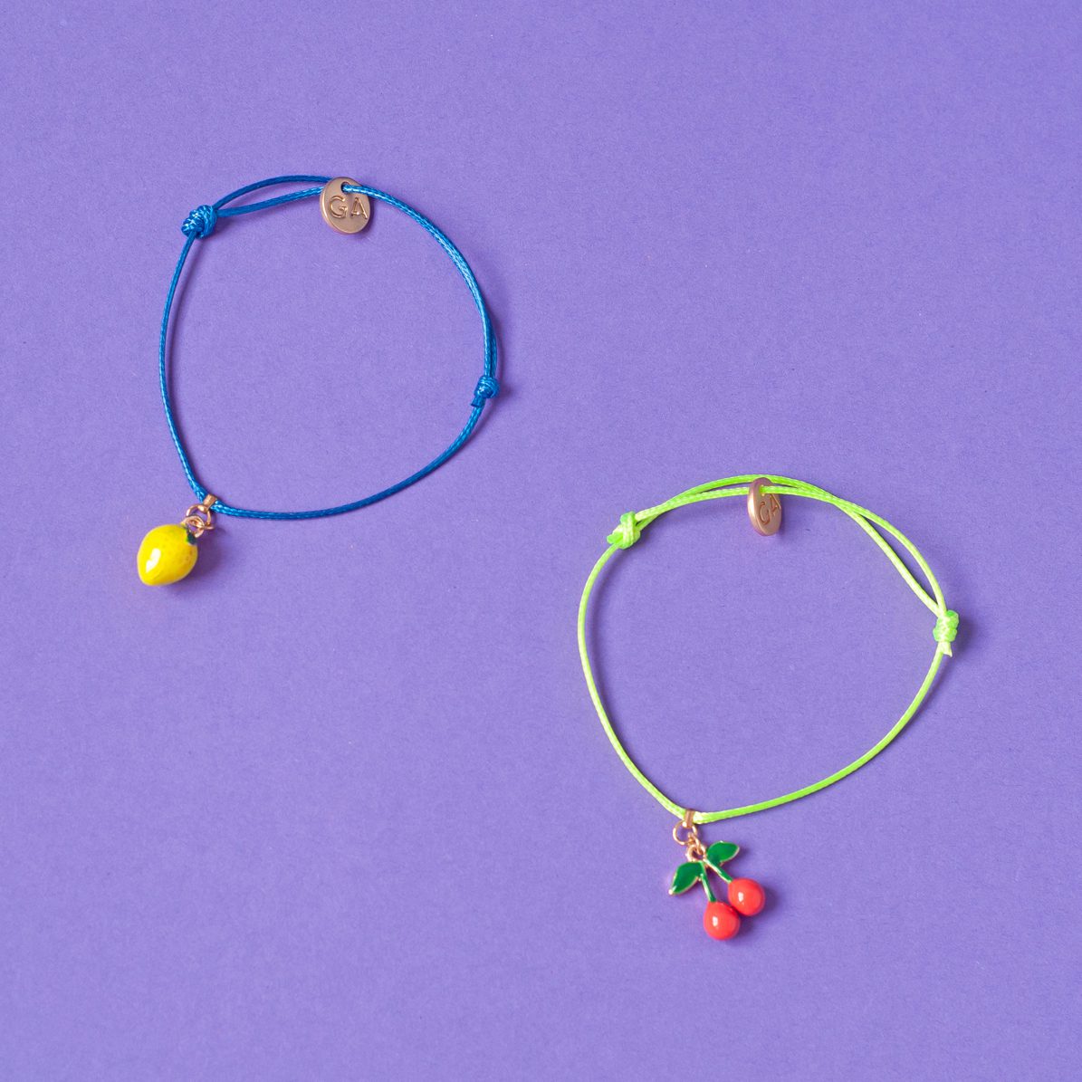Kid bracelet - Cherries