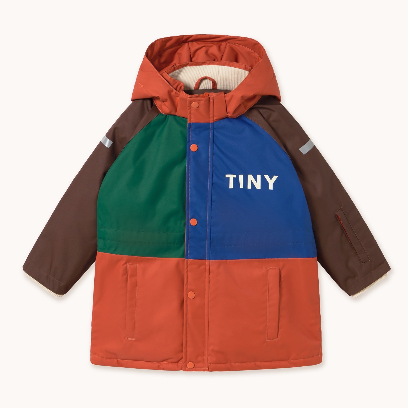 COLOR BLOCK SNOW JACKET
