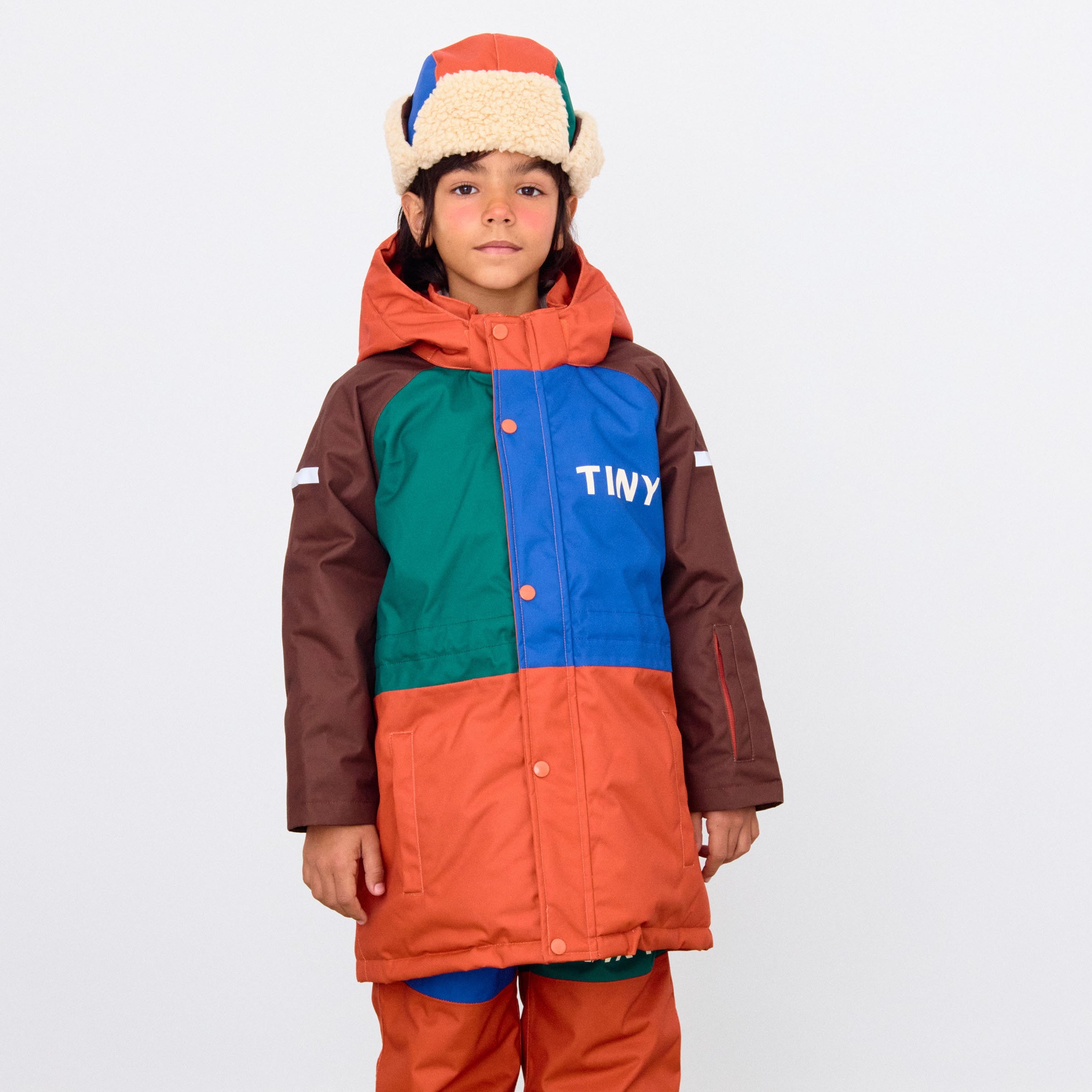 COLOR BLOCK SNOW JACKET