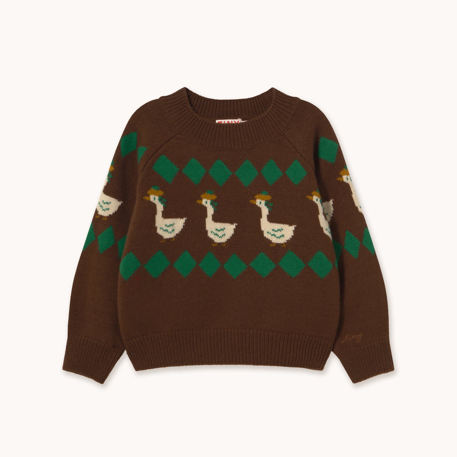 GREEN GEESE SWEATER