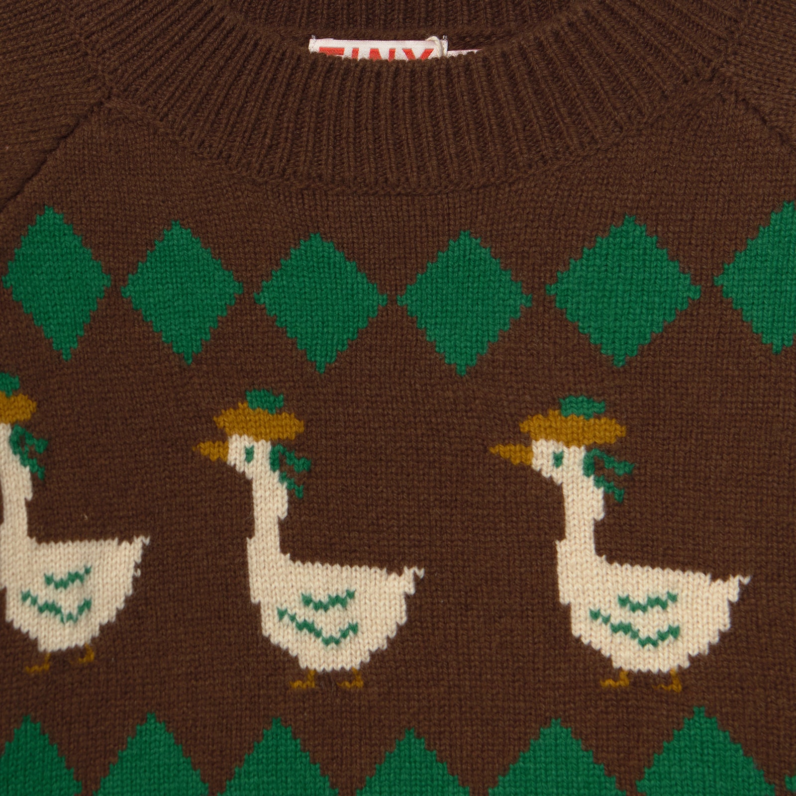 GREEN GEESE SWEATER