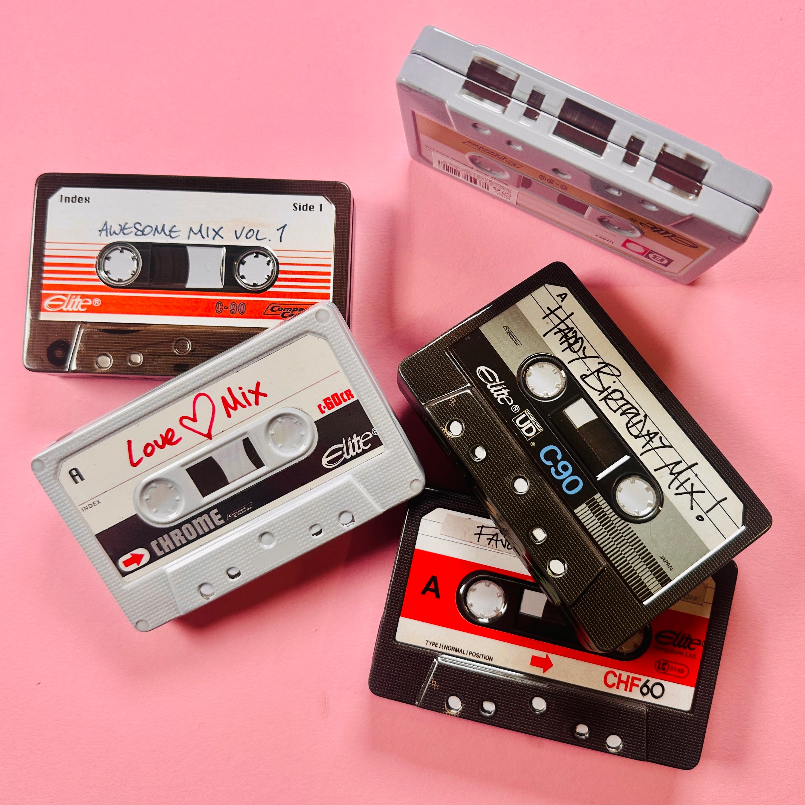 Vintage Cassette Tins (Random Picks)