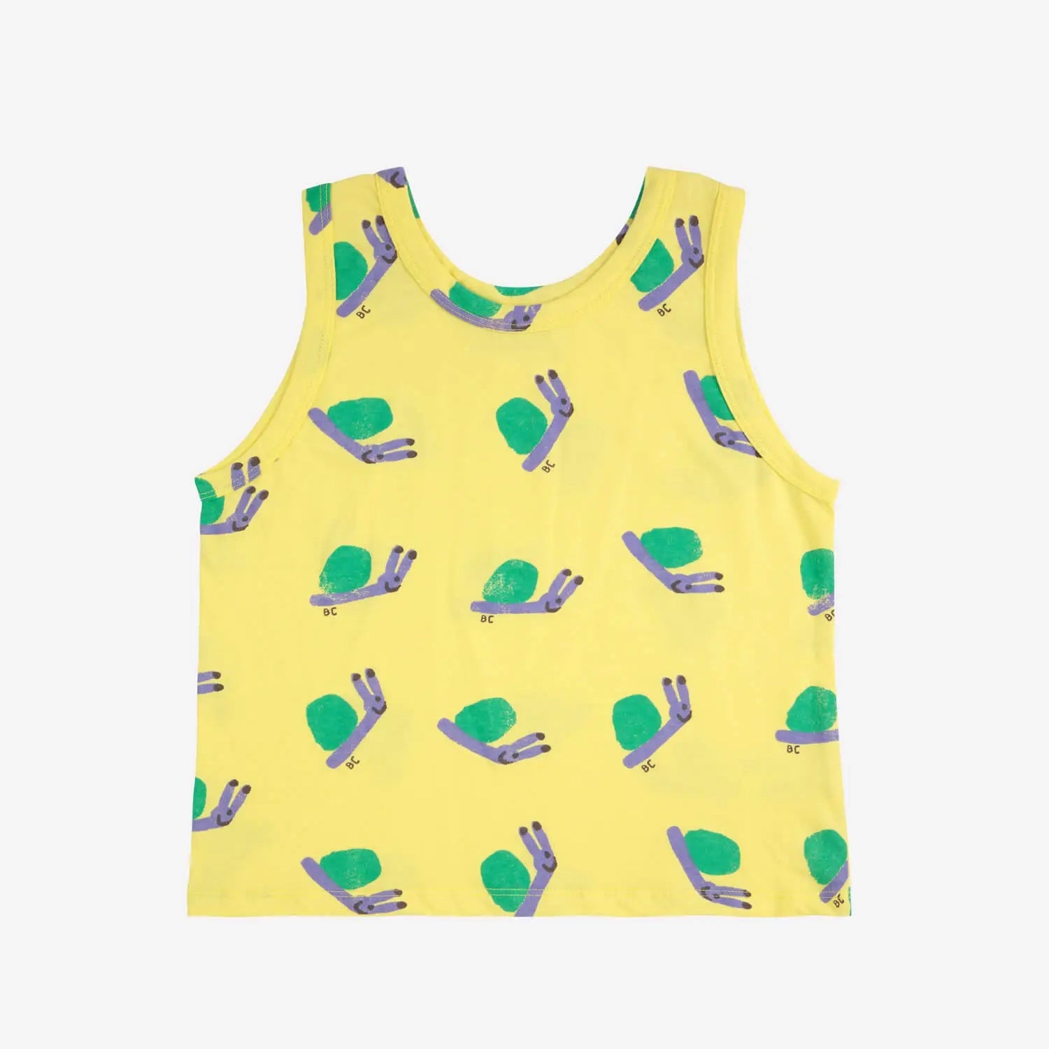 Funny Snail all over tank top