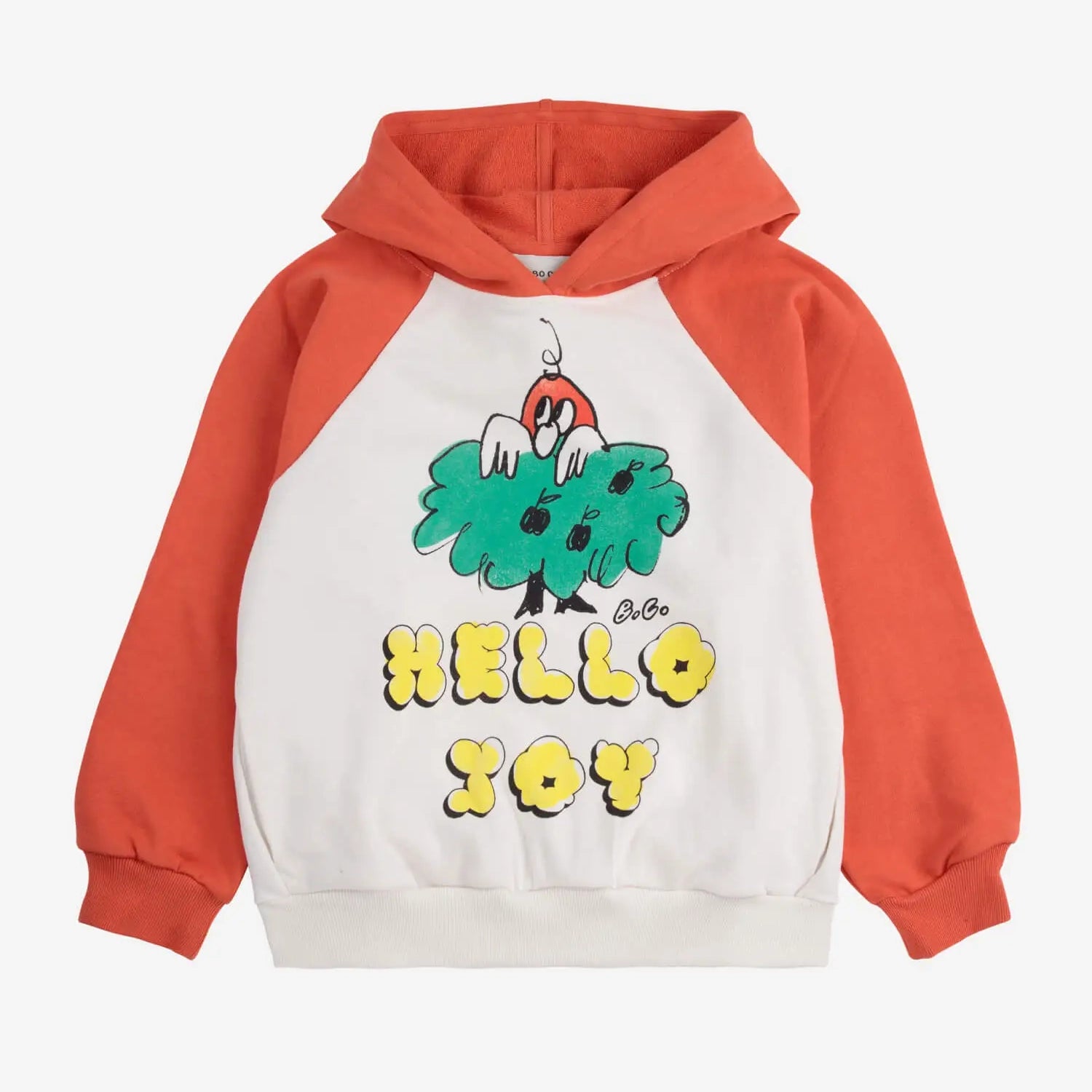 Hello Joy ranglan sleeves hoodie