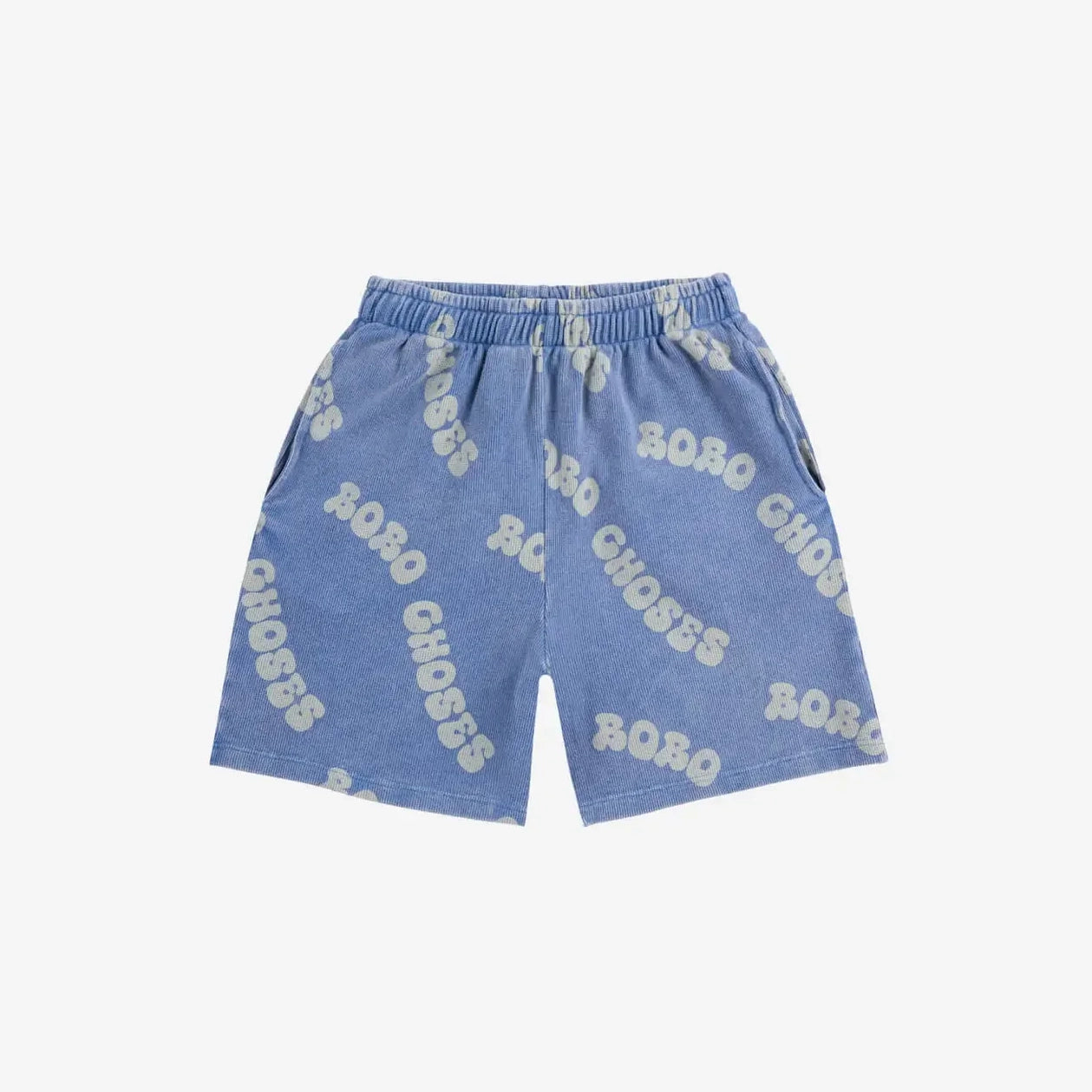 Wavy Bobo Choses all over waffle bermuda shorts