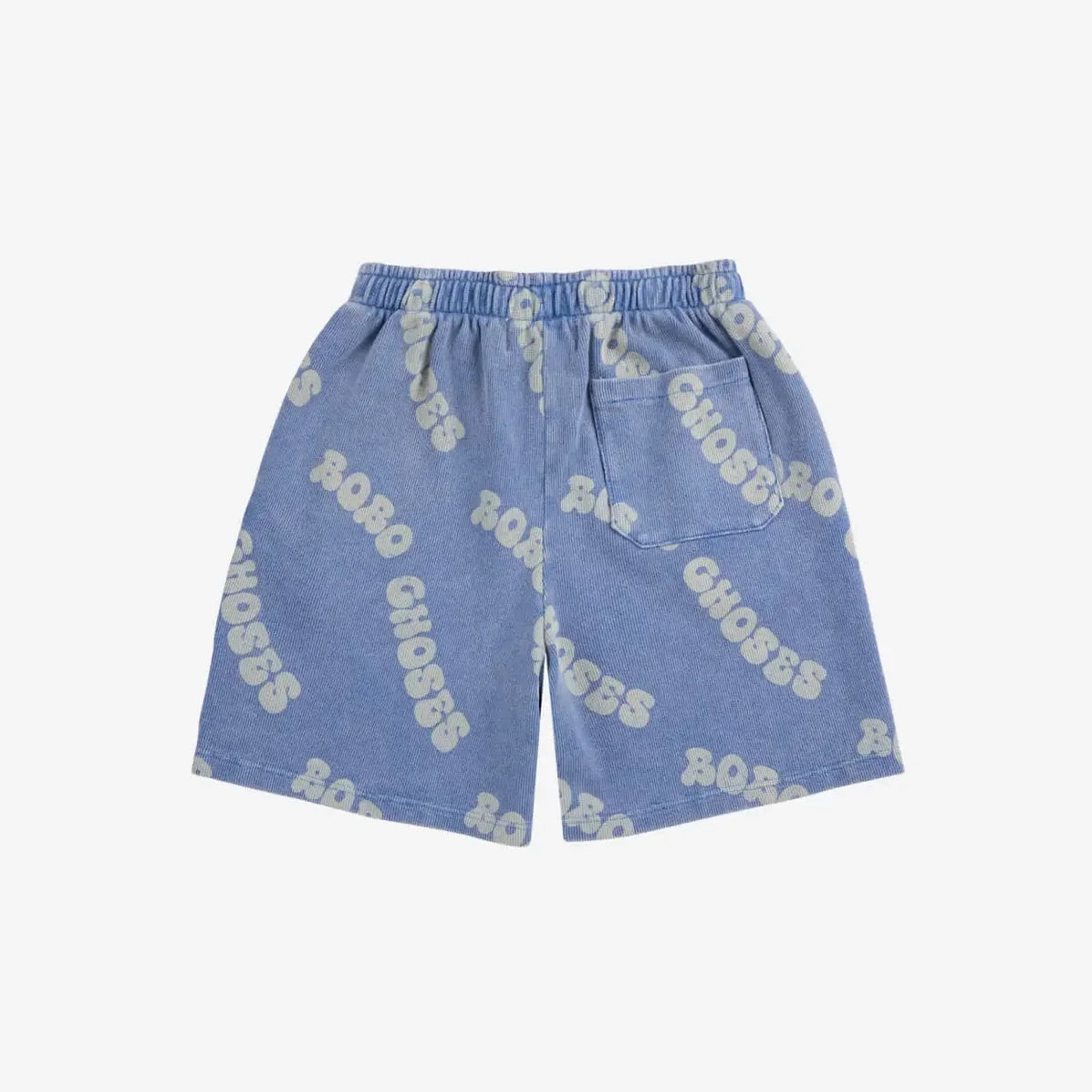 Wavy Bobo Choses all over waffle bermuda shorts