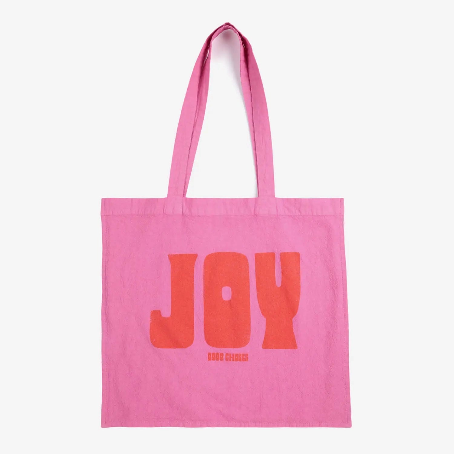 Joy pink tote bag