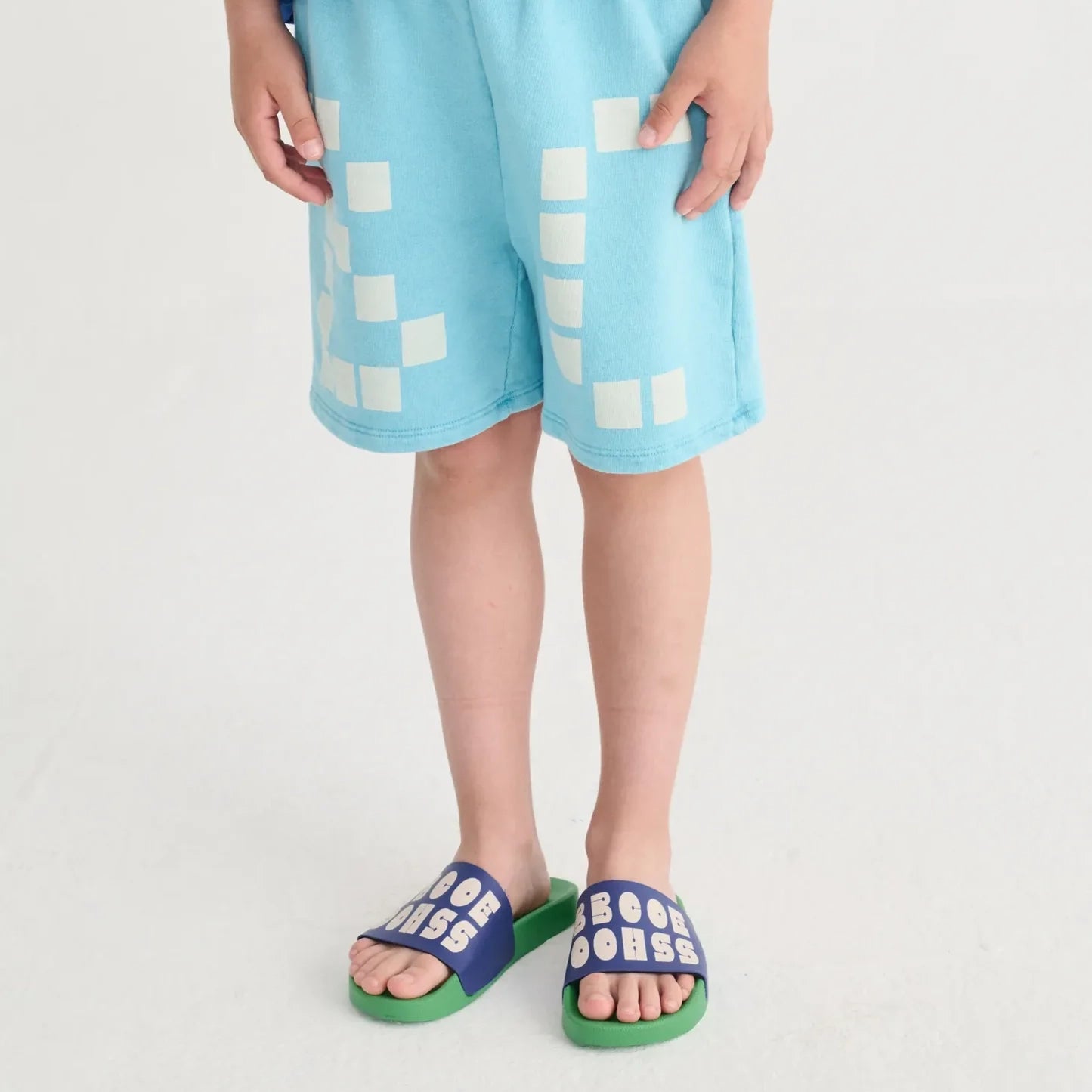 Quadratische Bobo Choses Bermudas - Blau