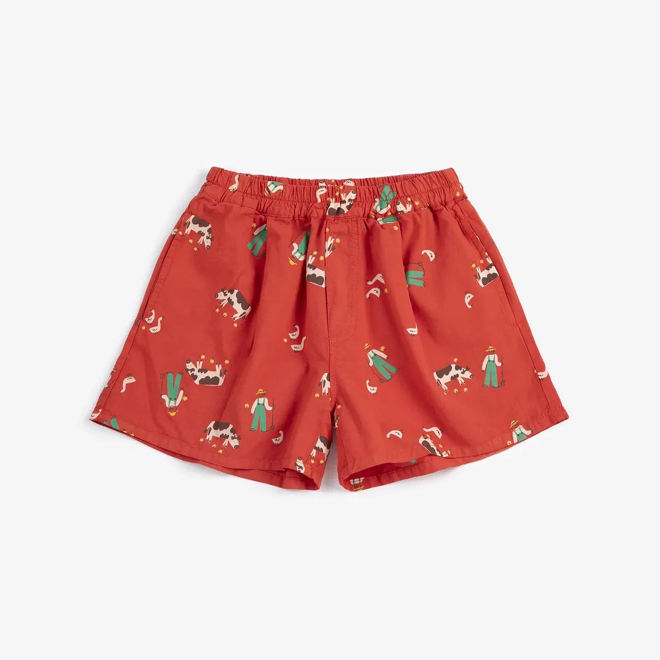 Farm Adventure all over woven shorts