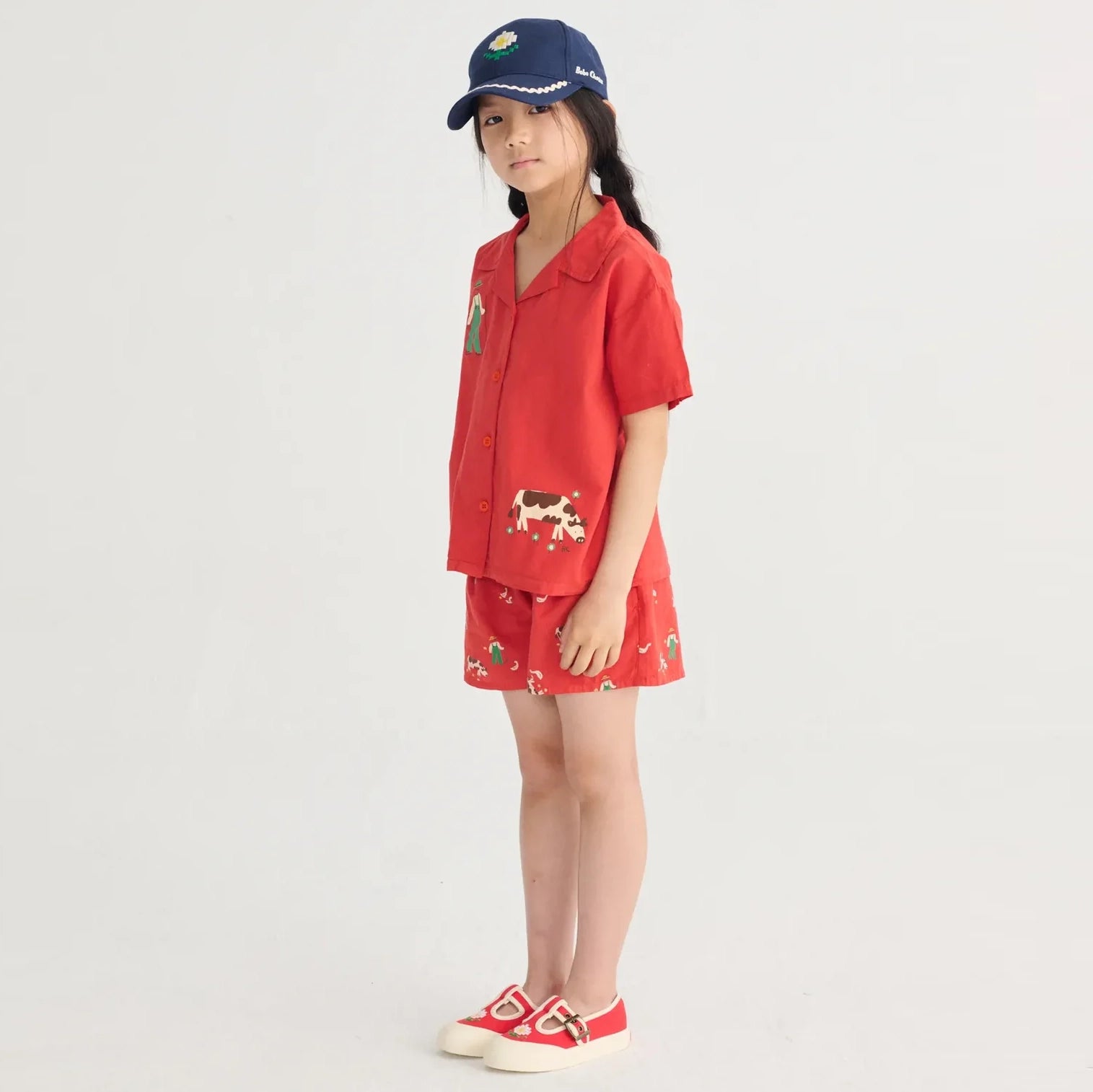 Farm Adventure all over woven shorts