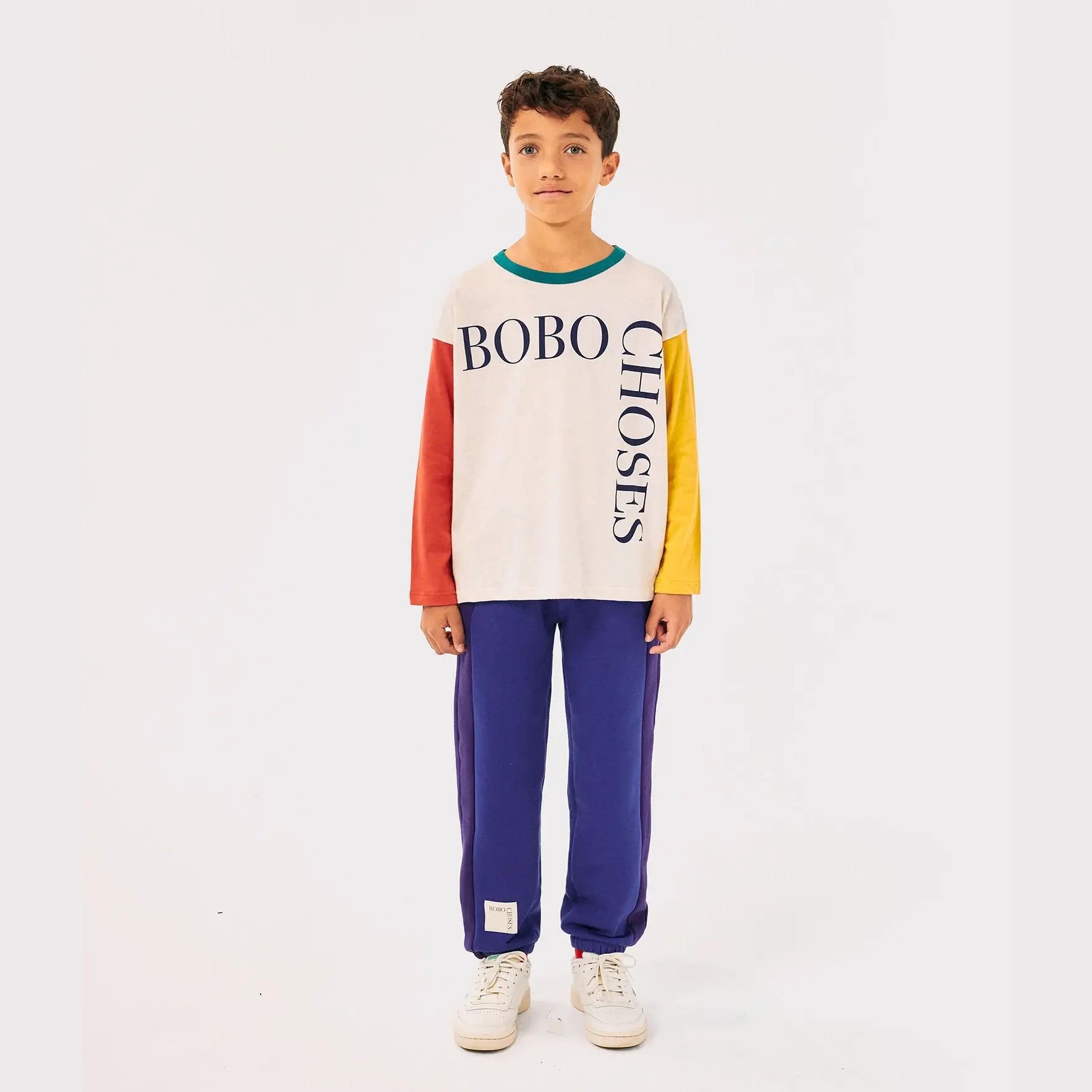 Bobo Choses Square Color Block T-shirt