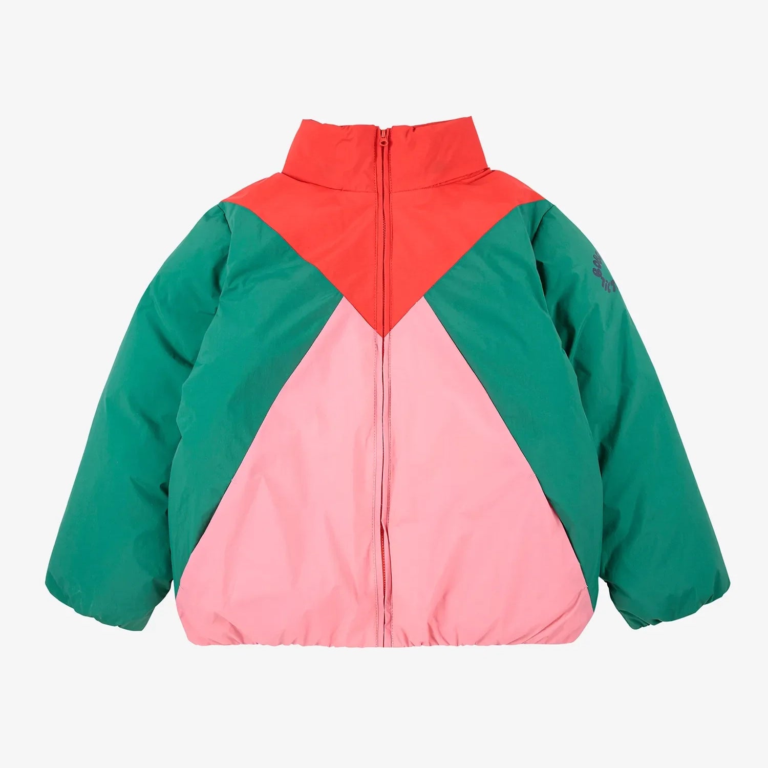 Tic Tac Toe color block anorak