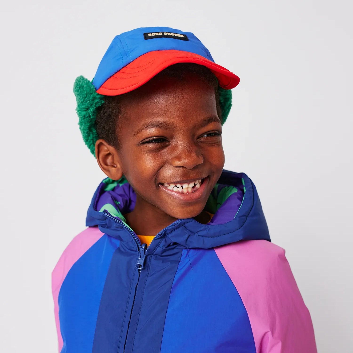 Bobo Choses color block winter cap