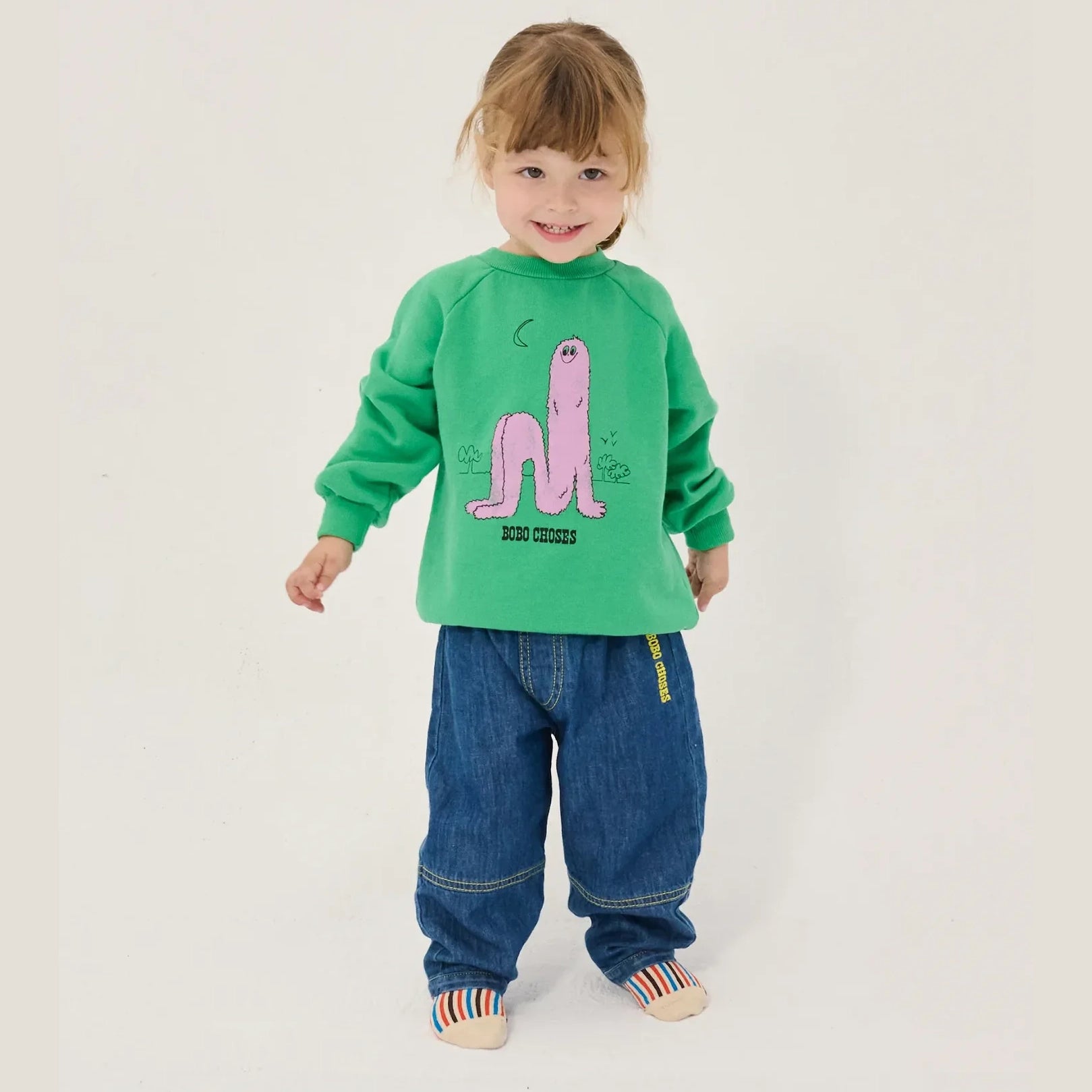 Long Puff baby sweatshirt