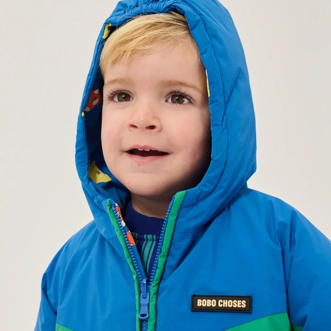 Mush Monster Duo all over reversible anorak