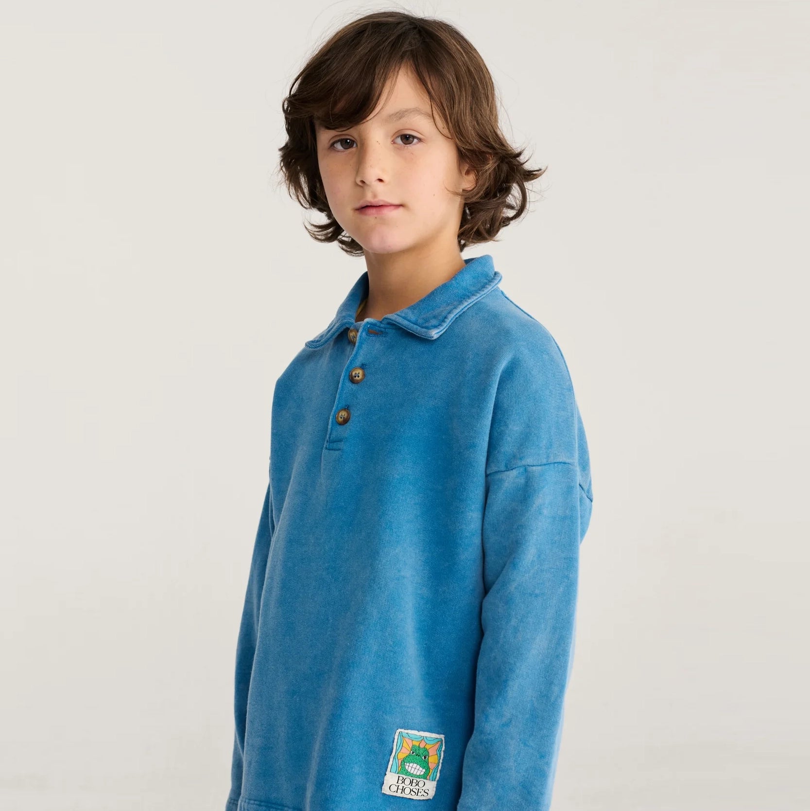 Beast Tag polo sweatshirt