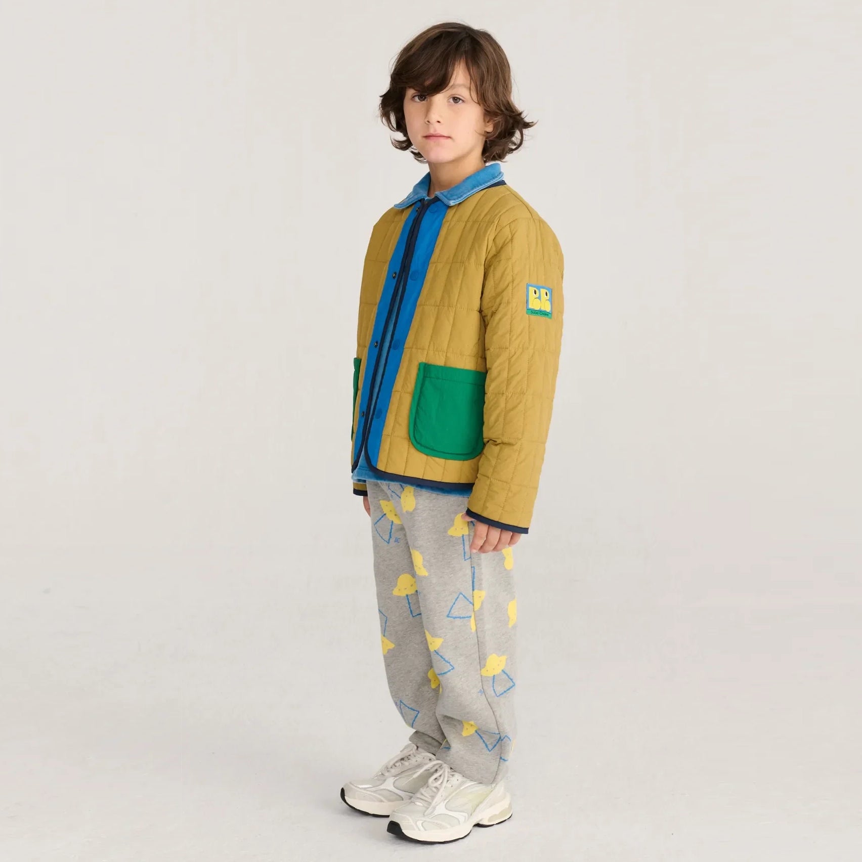Booo Bo Choses Tag light padded jacket - Khaki