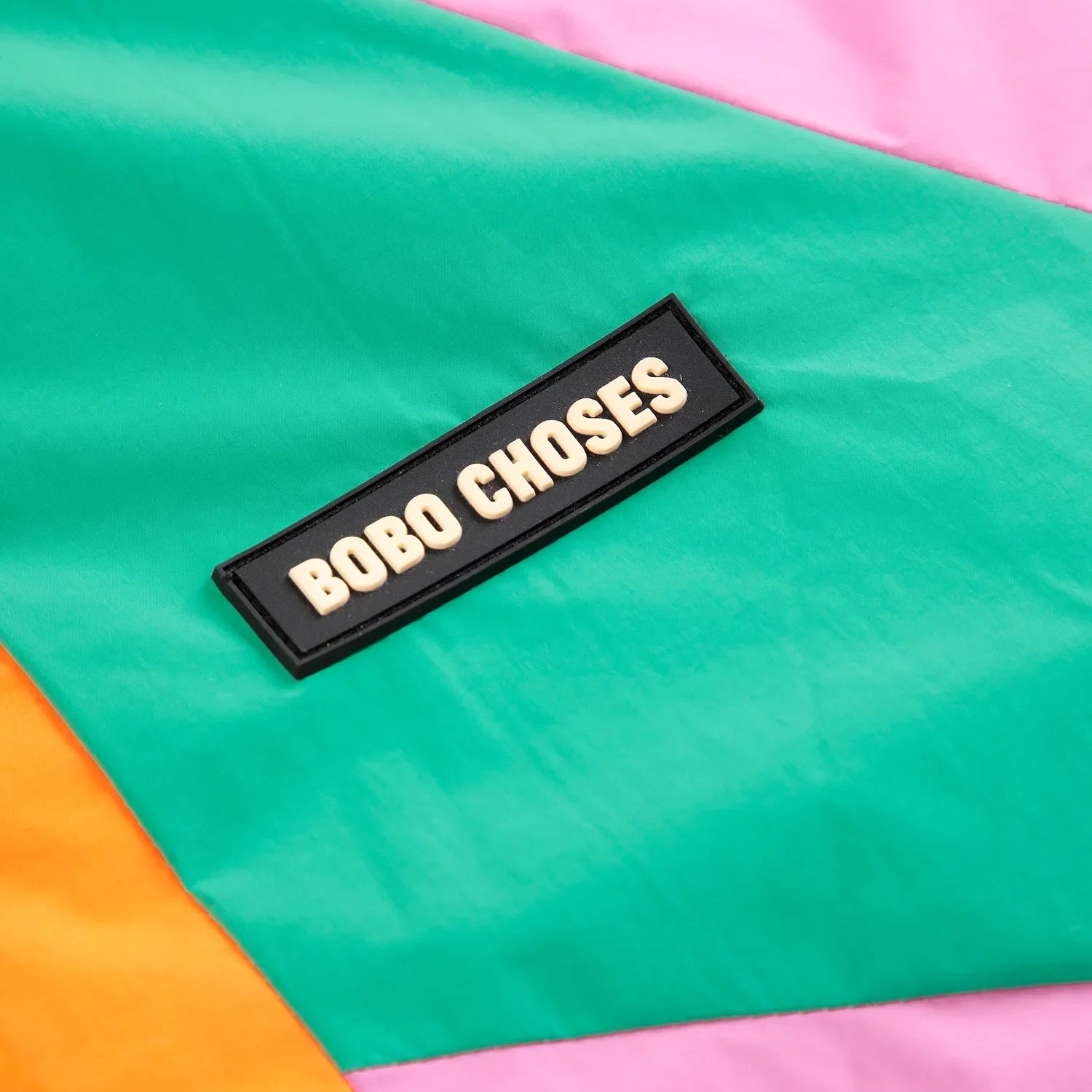Almost Moiré all over reversible anorak - Fuchsia