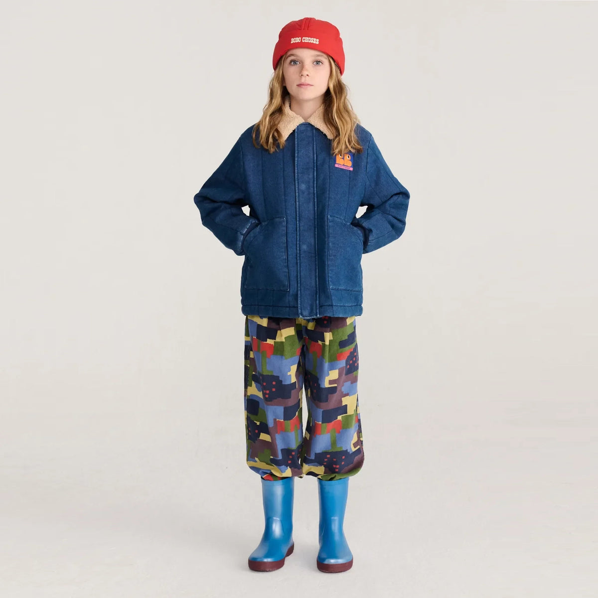 Booo Bo Choses Tag denim jacket