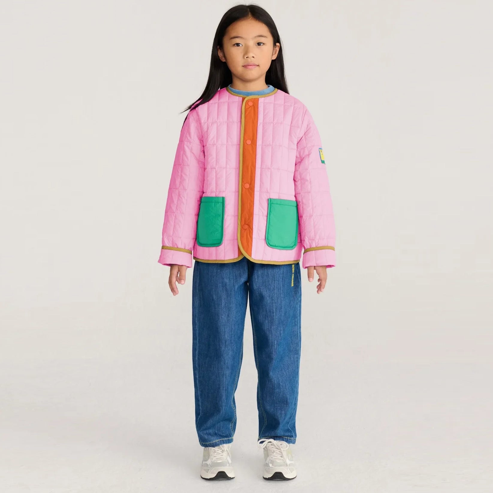 Booo Bo Choses Tag light padded jacket - Pink