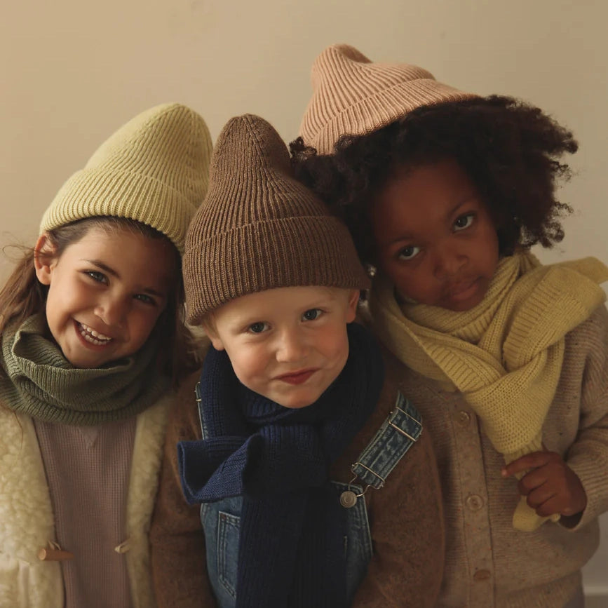 Kid Merino BEANIE - Mocha